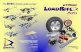GENUINE - Load · PDF fileORDERS@LOADRITE.COM 3 contents Wheel Assemblies and Fender Components Tires on wheels, spare tire carriers, fenders and brackets Axle Assemblies and Components