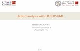 Hazard analysis with HAZOP-UML - LAAS-CNRShomepages.laas.fr/guiochet/telecharge/HAZOP-UML-all.pdf · Electrical Energy Source Checklist Ship Hull Nuclear Reactor Communications Radar