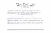 The Path to Prosperitypathtoprosperitynow.com/PathToProsperity.pdf · The Path to Prosperity By James Allen Version 3/12/2010 This book is a free book brought to you by Christopher