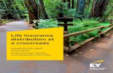 Life insurance distribution at a crossroads - EY · PDF file2 | Life insurance distribution at a crossroads In the past, the number of “feet on the street” was a leading driver