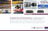 Teldat H1 Automotive+ Makes bus travel more …bidnet.ro/wp-content/uploads/2015/06/teldat_casestudy_auto.pdf · Case Study Teldat H1 Automotive+ Makes bus travel more convenient