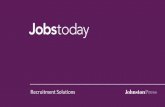 Recruitment Solutions - Johnston Pressdigitalmarketing.johnstonpress.co.uk/jobstoday/Jobstoday-Brochure.pdf · audience of job seekers through our online jobs board and our portfolio
