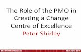The Role of the PMO in Creating a Change Centre of ... · PDF fileCreating a Change Centre of Excellence Peter Shirley ... P3O JOURNEY AT LEGAL AND GENERAL The PMO Conference London