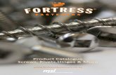Product Catalogue Screws, Rivets,Hinges & Muro - MSLfortress.kiwi/site/fortressfasteners/images/Product PDFs/msl_screws... · Product Catalogue Screws, Rivets,Hinges & Muro ... Product