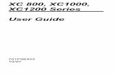 XC 800, XC1000, XC1200 Series User Guide - Xeroxdownload.support.xerox.com/pub/docs/XC865/userdocs/any-os/en/... · the document cover closed during operation and storage. Avoid exposing