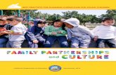 Family Partnerships and Culture - Child Development (CA ... · PDF filePublishing Information. Family Partnerships and Culture. was developed by the Early Education and Support Division,