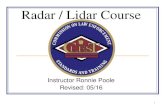 Radar / Lidar Course - · PDF fileCLEST CERTIFICATION 9 An operator certificate will be issued to the officer after applying for radar certification. Radar Operator cards will no longer