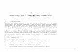 19 Sources of Long-term Finance - download.nos.orgdownload.nos.org/srsec319/319-19.pdf · 19 Sources of Long-term Finance 19.1 Introduction As you are aware finance is the life blood