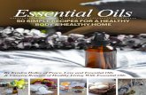 Essential Oils - Healthy Living How To · PDF fileMedical Guide, “Essential oils have been used ... To an amber glass essential oil bottle, add essential oils. Top with fractionated