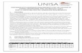 POSTGRADUATE ADMISSION REQUIREMENTS FOR …osprey.unisa.ac.za/pg/req.pdf · 1 | page postgraduate admission requirements for the college of science engineering and technology (cset)
