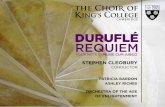 Duruflé: Requiem, Four motets, Messe 'Cum jubilo'kcr.smbsolutionsuk.net/wp-content/uploads/2016/09/KGS0016... · Libera me 05:31 9 IX. ... FOUR MOTETS MESSE CUM JUBILO. 33 ... Messiaen,