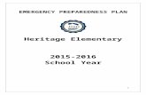 4339755b - Davis School District / Web viewEMERGENCY PREPAREDNESS PLAN. Heritage ... calm and write down the message word for word or as exact ... provided with lesson plans by the