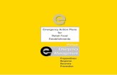 Emergency Action Plan - · PDF fileEmergency Action Plans for Retail Food Establishments Practical guidance for retail grocery and food service establishments to plan and respond to