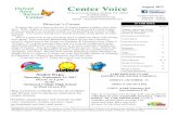 The Senior Voice Page 1 Center Voice August · PDF fileThe Senior Voice Page 1 MISSION STATEMENT: The mission of the Oxford Area Senior Center is to enhance the quality of life of