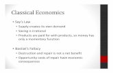 Classical Economics - Princeton Lecture 1.pdf · Classical Economics ... IS/LM model, Alvin Hansen • Synthesis of neoclassical and Keynesian ideas ... Rational Expectations