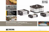 Pneumatic Cylinders -  · PDF fileCatalogue PDE2660TCUK September 2014 Pneumatic Cylinders Series P1P Compact - Ø20 to Ø100 mm According to ISO 21287