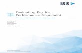 Evaluating Pay for Performance Alignment - Home - · PDF fileBoth are considered ... evaluating pay-for-performance alignment: ... to industry and from company to company depending