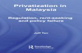 Privatization in Malaysia -  · PDF filereproduced or utilized in any form or by any electronic, ... Privatization in Malaysia : regulation, ... 0–203–93480–6 (ebk)