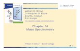 Chapter 14 Mass Spectrometry - City University of New Yorkuserhome.brooklyn.cuny.edu/rpmurelli/coursework folder/chapter14(RM... · Chapter 14 Mass Spectrometry ... • Cyclohexenes
