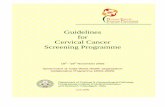 Guidelines for Cervical Cancer Screening Programmescreening.iarc.fr/doc/WHO_India_CCSP_guidelines_2005.pdf · Cancer of the uterine cervix is the commonest cancer among women in India