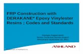 FRP Construction with DERAKANE* Epoxy Vinylester …composites-cis.com/materials/en/15.pdf · • The FRP will be designed to achieve a certain degree of ... EN 131212: 2003, ...