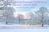 Seasonal Climate Forecast Verification: April-June · PDF filenAnalog years varied from cool and dry to stormy, mild, and very wet, which lowered forecast confidence. The forecast