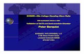 SVSWR—Site Voltaggge Standing Wave Ratio - · PDF fileSVSWR—Site Voltaggge Standing Wave Ratio ... Applies to test sites for testing to CISPR 22 ... calls for meeting CISPR 16calls