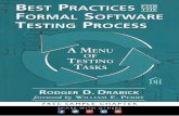 Best Practices for the Formal Software Testing Processptgmedia.pearsoncmg.com/images/9780133488777/samplepages/... · BEST PRACTICES FOR THE FORMAL SOFTWARE TESTING PROCESS A MENU