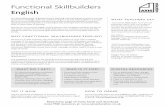 Functional Skillbuilders · PDF filefollow the route given – is it clear? How could the map be simplified? Reading Level 2, sample pages 12 and 13 Compare information and opinions