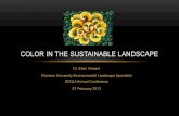 Color in the landscape - Clemson · PDF file“One of the greatest teachers of the art of color” -Faber Birren, (Itten, 1970, p. 6) 1888- Born in Switzerland . ... Color in the landscape