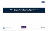 The Care Certificate Self Assessment Tool - Skills for · PDF fileThe Care Certificate Framework (Self-Assessment tool) ©Copyright Health Education England, Skills for Care and Skills