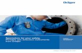 Specialists for your safety. Portable gas detection ... · PDF fileSpecialists for your safety. Portable gas detection instruments from Dräger DRÄGER GAS DETECTION INSTRUMENTS ST-1094-2008
