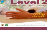 Level 2 Kundalini Yoga Teacher Training · PDF fileLevel 2 Kundalini Yoga Teacher Training ... International certification program in Kundalini Yoga as taught by ... On the application