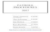 PAYROLL PROCEDURES 2017 - Iowa State University Manual2017.pdf · 1 GENERAL INFORMATION Payroll Sign-Up On or before the first day of employment, all employees hired at Iowa State