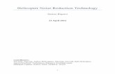 Helicopter Noise Reduction Technology - ICAO · PDF fileHelicopter Noise Reduction Technology ... 3.1 Selection logic for State-of-the-Art helicopter models ... Thickness noise is