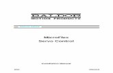 MicroFlex Servo Control - · PDF file1-4 General Information MN1919 CAUTION: Baldor does not recommend using ﬁGrounded Leg Deltaﬂ transformer power leads that may create earth/ground