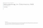 Modeling in Siemens NX - Michigan State · PDF fileKeywords: Siemens UGS NX UG 3D Modeling Assembly CAD MICHIGAN STATE UNIVERSITY Modeling in Siemens NX He Chen 4-3-2014 ECE 480 GROUP