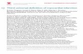 ESC/ACCF/AHA/WHF Third universal definition of · PDF fileEXPERT CONSENSUS DOCUMENT Third universal deﬁnition of myocardial infarction Kristian Thygesen, Joseph S. Alpert, Allan