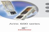 Arinc 600 series - souriau.co.jpsouriau.co.jp/fileadmin/Souriau/product_pdf/Arinc_oct08.pdf · Arinc 600 series Connectors and interconnect systems for severe environments The company