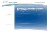 Evidence-Centered Design: The TOEIC® Speaking and origin- · PDF fileTOEIC Compendium 7.2 Based on preliminary market data collected by ETS in 2004 from the TOEIC® test score users