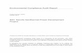 Environmental Compliance Audit Report · PDF fileThis environmental compliance audit report is a ... In preparing any country program or ... and an ESC 1 with PERTAMINA Geothermal