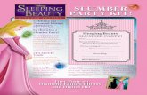 Sleeping Beauty Slumber Party Kit. - · PDF fileSing-Along Lyrics Aurora: I know you I walked with you once upon a dream I know you The gleam in your eyes is so familiar, a gleam Yet