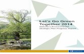 Let’s Go Green Together 2014 - Amazon S3 · PDF file-Let’s Go Green Together 2014-GOAL 3 | TO ESTABLISH AND SUPPORT AN ENVIRONMENTALLY FRIENDLY TRANSPORTATION