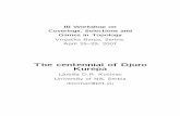 The centennial of Djuro Kurepa - u.cs.biu.ac.ilu.cs.biu.ac.il/~tsaban/SPMC07/Kurepa.pdf · III Workshop on Coverings, Selections and Games in Topology Vrnjaˇcka Banja, Serbia, April
