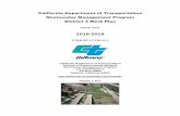 CTSW D04 DWP FY 18-19 · PDF fileCalifornia Department of Transportation Stormwater Management Program District 4 Work Plan Fiscal Year 2018-2019 CTSW-RT-17-316.11.1 California Department