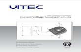Current/Voltage Sensing · PDF fileCurrent/Voltage Sensing Products ... Texas Instruments Intel Linear Technology Volterra Refer to Vitec’s website for a complete listing and cross-reference