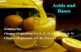Acids and Bases - York · PDF fileArrhenius Theory of Acids • An acid base reaction involves the reaction of hydrogen ions; and hydroxide ions to form water. All bases contain OH