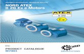 NORD ATEX II 2G Ex e Motors · PDF fileNORD ATEX II 2G Ex e Motors ... Innovative drive solutions for more than 100 branches of industry ... The function test is certified by a notified