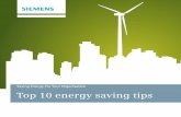 Saving Energy For Your Organisation Top 10 energy …w3.siemens.co.uk/smartgrid/uk/en/Services/mcs/Documents/Top 10... · 4 10 Combined Heat and Power PAYBACK 2-7 YEARS PAYBACK 2-7