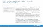 EMC Ionix for smart grid visibility and intelligence · PDF filemillions of new smart sensors, transformers, substation devices, relays, circuits, and in-home devices